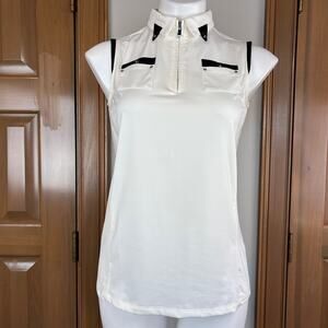 Jamie Sadock Sleeveless Golf polo size small